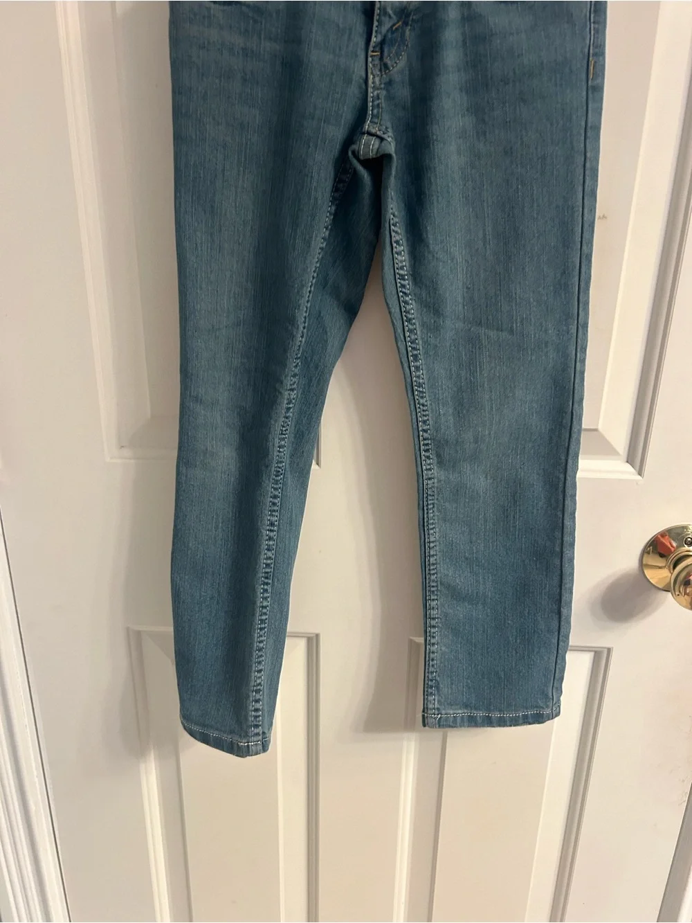 Boys Levi's Blue Straight-Leg Jeans